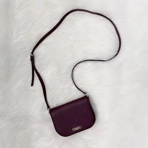 Kate Spade Burgundy Purple Small Crossbody Bag